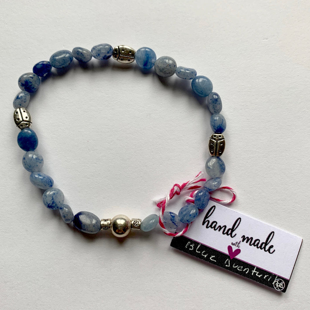 BLUE AVENTURINE BRACELET