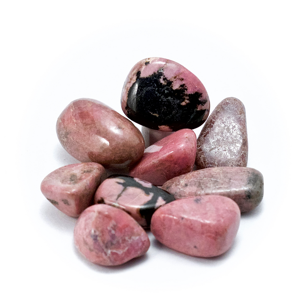 TUMBLED RHODONITE