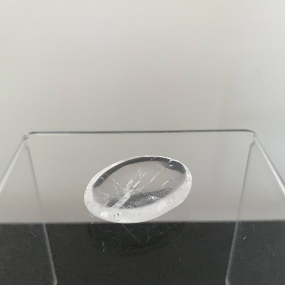 WORRY STONE - CLEAR QUARTZ